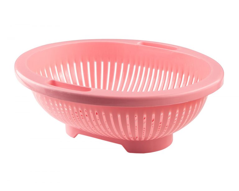 Lüx Oval Süzgeç - Pembe